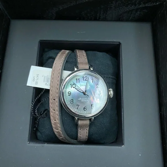 Shinola | Accessories | Shinola Birdy 34mm Heather Gray  display picture 3